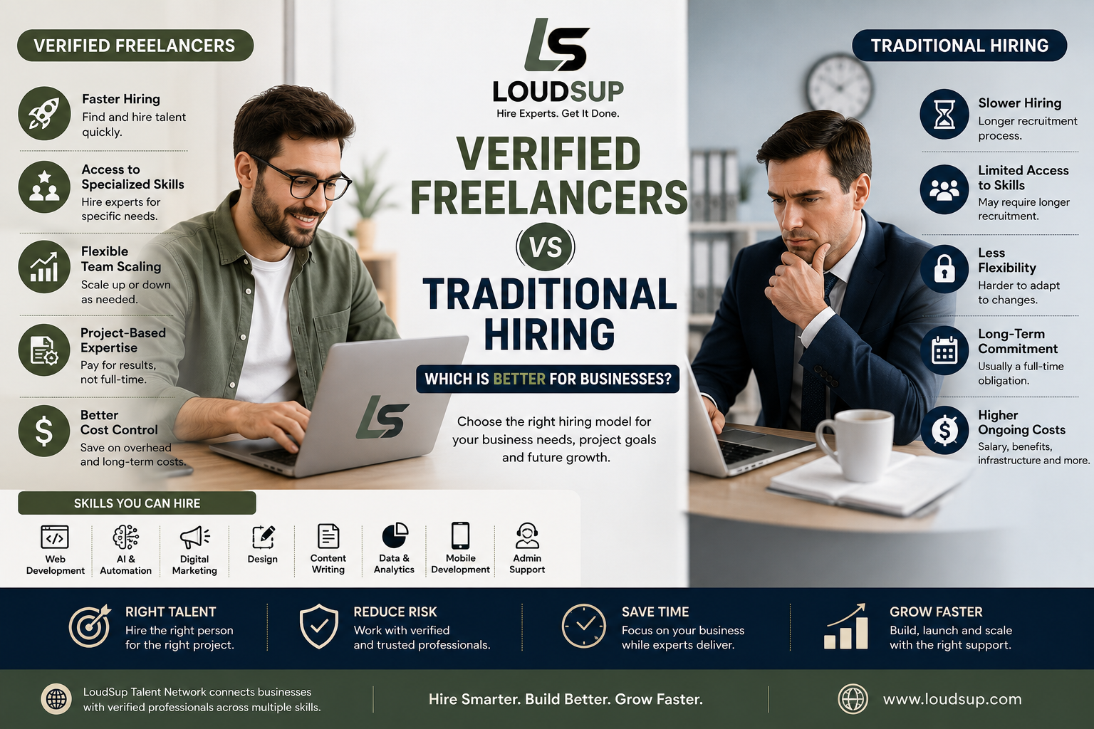 Cover image for Verified Freelancers vs Traditional Hiring: Which Is Better for Businesses?